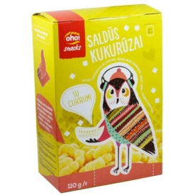 "Oho" Saldūs kukurūzai su cukrumi 110g (Sweet corn with sugar) "Oho" Saldūs kukurūzai su cukrumi 110g (Sweet corn with sugar)