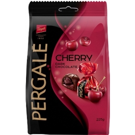 "Pergalė" Šokoladiniai saldainiai su vyšnių įdaru 225g (Dark chocolate cherry) "Pergalė" Šokoladiniai saldainiai su vyšnių įdaru 225g (Dark chocolate cherry)