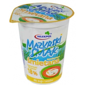 "Mazurski smak" Grietinė 18% (Sour cream)