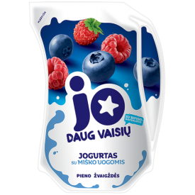 "JO" Yogurt with wild berries 900g