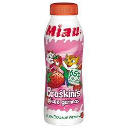 "Miau" Strawberry Milk Drink 2.3% 450ml