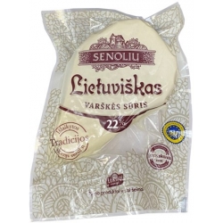 "Senolių Lietuviškas" Varškės sūris 22% rieb. ~350g  £10,20 per kg (Curd chees) 