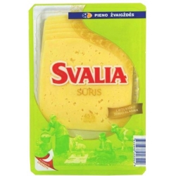 "Svalia" Puskietis fermentinis sūris 45% 150g (Semi hard ripened cheese)