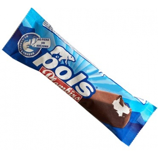 Ledai "Pols" Plombyras su šokoladiniu glaistu 120ml 75g (Ice cream) Ledai "Pols" Plombyras su šokoladiniu glaistu 120ml 75g (Ice cream)