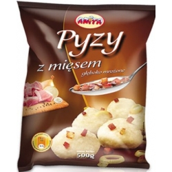 Apvalus cepelinai su mėsos įdaru "Pyzy" 500g(Dumplings with meat)