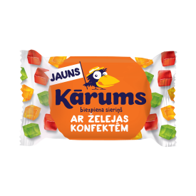 "Karums" cheesecake bar 45g with jelly pieces 