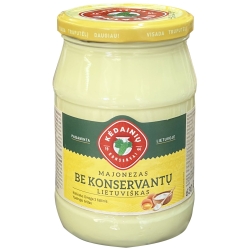 "KKF" Majonezas be konservantų 630g (Mayonnaise no preservatives)