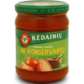 KKF Pomidorų padažas be konservantų 500g (Tomato sauce)