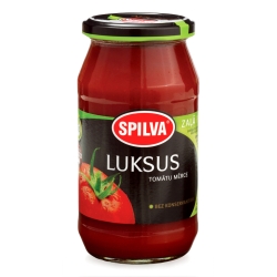 "Spilva" Tomato sauce Luksus 510g Pomidorų padažas