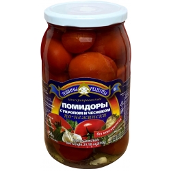 "TR" Pomidorai su krapais ir česnaku 850g (tomatoes dill and garlic)