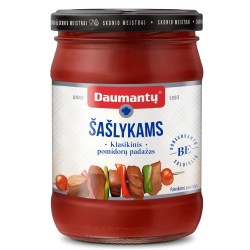 "Daumantu"  Klasikinis šašlykų padažas 500g (Tomato sauce "For shashlik")