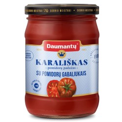 "Daumantų" Karaliskas tomatoes sauce with tomatoes pieces 500g