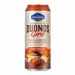 "Gubernija" Duonos gira skardinėje 0,5l (Kvass)
