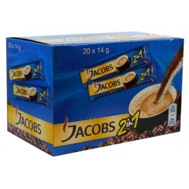 "Jacobs" 2 in 1 kavos skonio gėrimas 280g (Coffee drink)
