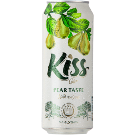 "KISS" Kriaušių skonio 4,0% 0.5L (Pear flavour cider)