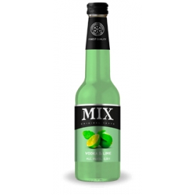 "MIX" Laimo skonio kokteilis 4% 0.33L (Carbonated cocktail vodka and lime taste)