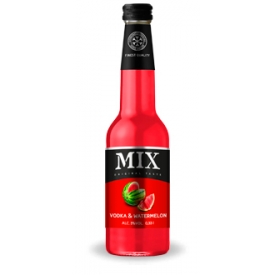 "MIX" Arbuzo skonio kokteilis 4% 0.33L (Carbonated cocktail vodka and watermelon taste)