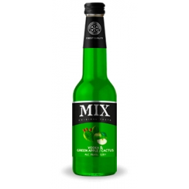 "MIX" Kaktusu ir obuoliu skonio kokteilis 4% 0.33L (Carbonated cocktail green apple and cactus taste)