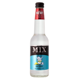 "MIX" Gin Tonic 4% 0.33L (Carbonated alcohol cocktail)