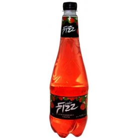 "FIZZ" Gazuotas braškių skonio sidras 1.0L 4,5% (Strawberry flavoured cider)