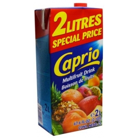 "Caprio" Įvairių vaisių gėrimas 2L (Multifruit drink)