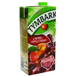 "Tymbark" Cherry and apple drink 2 L Obuolių ir vyšnių gėrimas