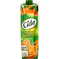 "Cido"Apelsinų sultys 1L (Orange juice) 