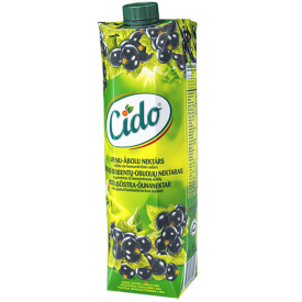 "Cido"Juodųjų serbentų-obuolių nektaras 1L
