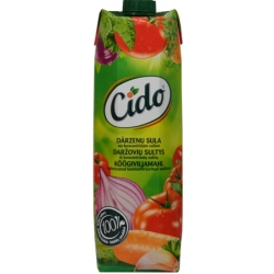 "Cido" Daržovių sultys 1L (Vegetable juice)
