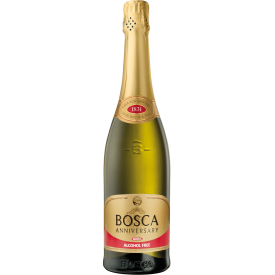 Alcohol Free Sparkling Wine "Bosca White" Semi-Sweet 0.75l 0% alc.