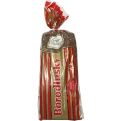 "AB"Juoda duona su kalendro sėklomis 800g "Borodinsky" (Bread with coriander seeds)