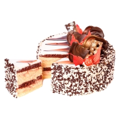 Round cake "Tiramisu"