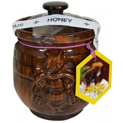 Lietuviškas bičių medus 600g (Natural bee honey of meadows and forests)