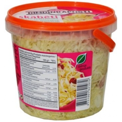 "Dimdinkaposti"  Rauginti kopūstai su spanguolėmis 900g (Sauerkraut with cranberries)