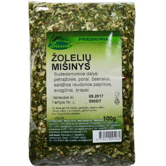 Žolelių mišinys 100g (Dry herbs mix) Žolelių mišinys 100g (Dry herbs mix)