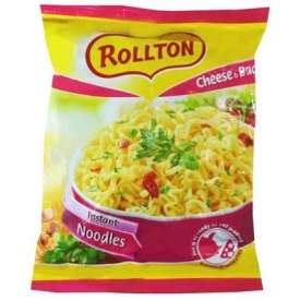 "Rollton" Sūrio ir kumpio skonio makaronų sriuba 60g (Cheese and bacon noodles) "Rollton" Sūrio ir kumpio skonio makaronų sriuba 60g (Cheese and bacon noodles)