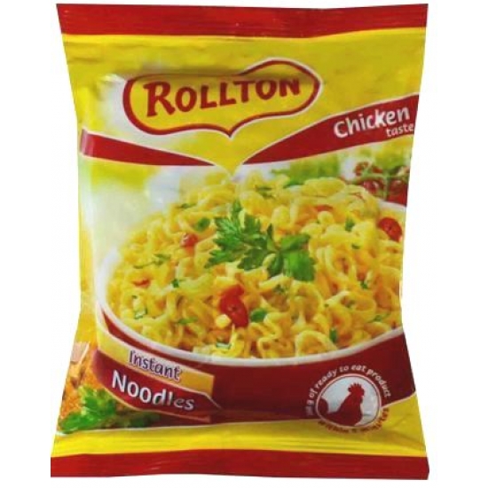 "Rollton" Vištienos skonio makaronų sriuba 60g (Chicken taste) "Rollton" Vištienos skonio makaronų sriuba 60g (Chicken taste)