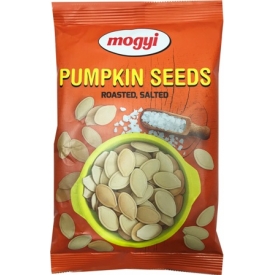 Skrudinti sūdyti moliūgų grūdai 150g(Roasted salted pumpkin seeds)