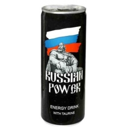 Energetinis gėrimas 250ml "Russian power"(Energy drink)