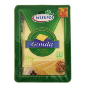 Pjaustytas sūris 150g"Gauda" (cheese sliced)