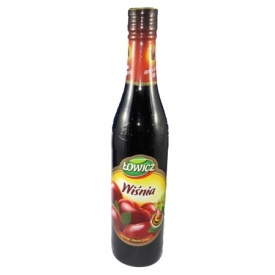 Sirupas Vyšnių skonio 440ml "Lowicz"(Cherry flavour)