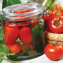 Marinuoti pomidorai (Marinated tomatoes)