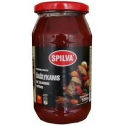 "Spilva" Pomidorų padažas šašlykams 510g (Barbecue tomato sauce)