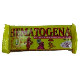 Hematogenas 50g su linų sėmenimis ir vitaminais (Hematogen)