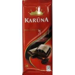 Juodasis šokoladas "Karūna"(Dark chocolate) 90g 