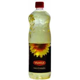 "Vilnius" Saulėgražu aliejus 1.0L (Refined sunflower oil)