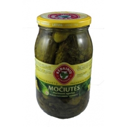"KKF" Močiutės marinuoti agurkai 850g (Pickled cucumbers)
